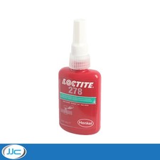 1 x 50ml, Loctite 278 Thread Locker - High Strength, Temperature & Oil Resistant