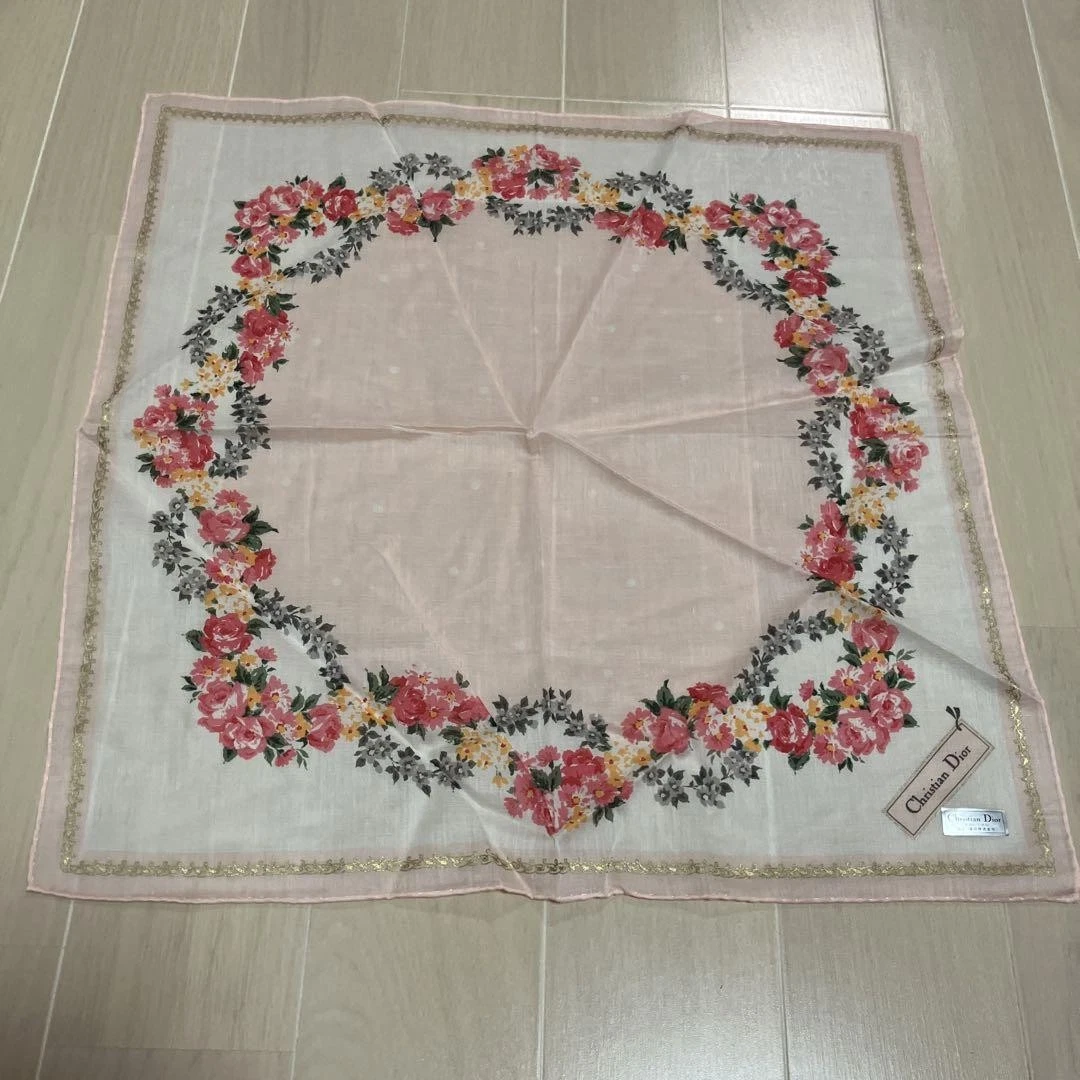 Mouchoir Christian Dior coton 45 cm 17