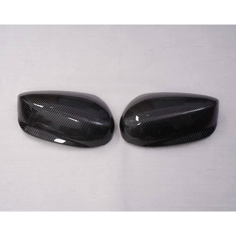 2X Carbon Black Rearview Mirror Cover Cap Shell For Honda Accord 2008-2012 2013