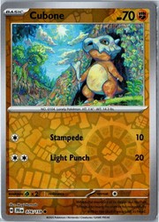 Cubone 076/159 Reverse Holo Journey Together
