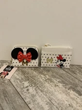 NWT Minnie Card Holder And Mini Wallet