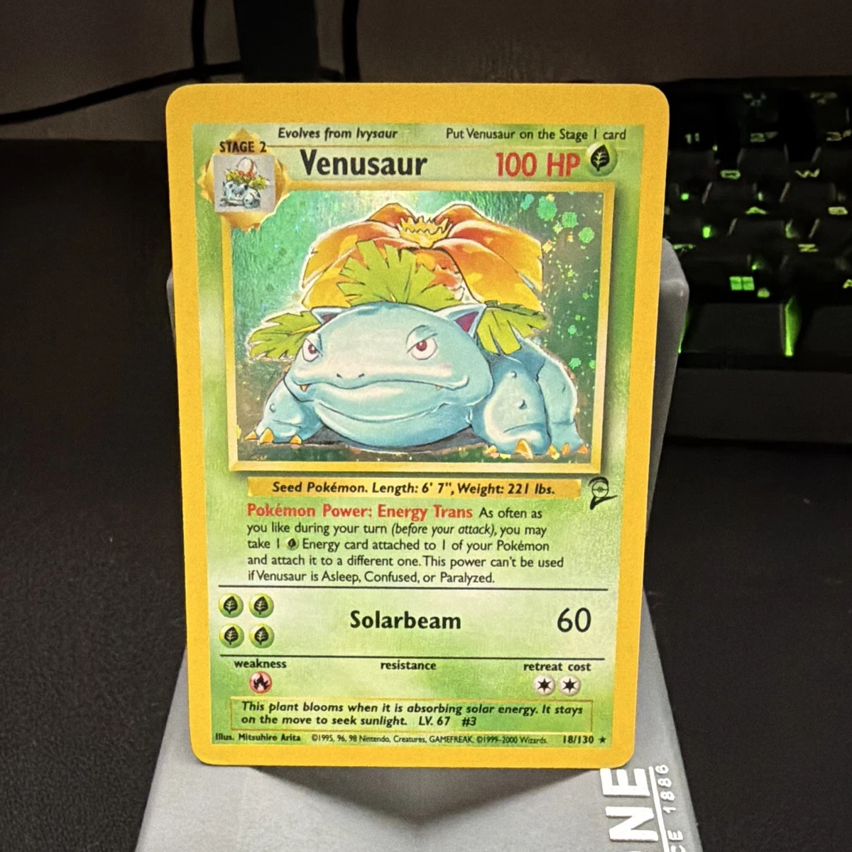 Venusaur Pokmon TCG Holo Rare Base Set Individual Collectible Card Game Cards for sale | eBay Venusaur Pokmon TCG Holo Rare Base Set Individual Collectible Card Game Cards for sale | eBay