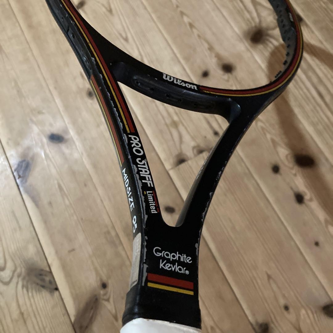 プロスタッフ6.0リミテッド95、エディチューンG3→ウィルソンG5 プロスタッフ6.0リミテッド95、エディチューンG3→ウィルソンG5