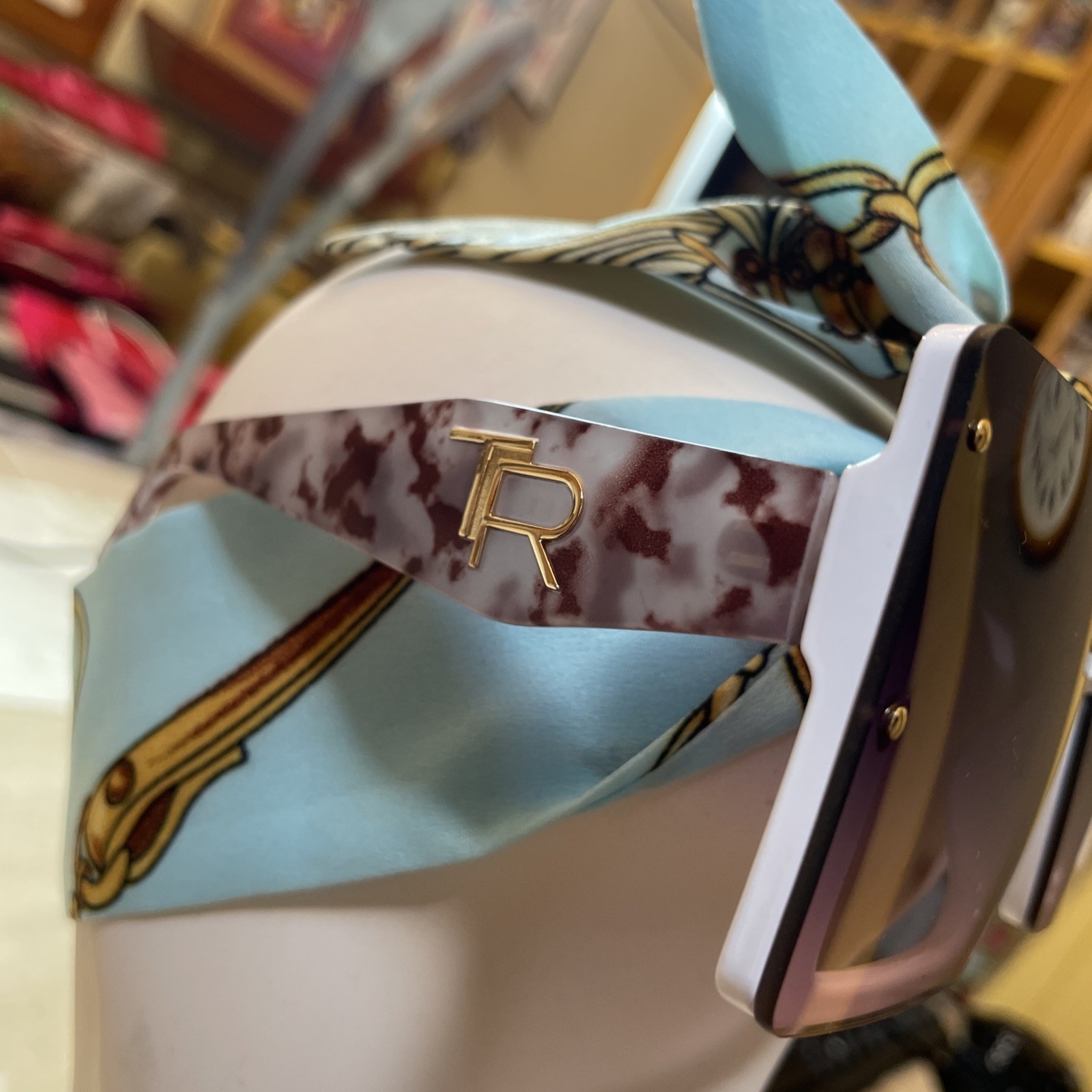 TRUE RELIGION Gold Pink Black White TR57233 Sunglasses Fabulous Look. Free S&H. image 9