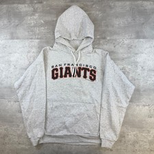 Vintage 1994 San Francisco Giants Hanes Hoodie Gray Large MLB Baseball USA Made