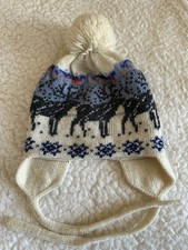 Maria Lammi Finland kids Merino Wool beanie Ear Flaps
