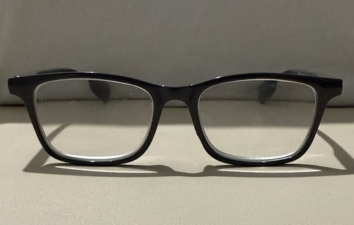 Primark Black Rectangular Reading Glasses +3.50 Strength 51-18-146mm