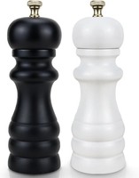 Salz Und PfeffermüHle 2Er Set - GewüRzmüHle Groß Mit Verstellbarem Ker