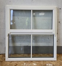 uPVC Plastic Mock Sash Window Plain Casement Glazed 1100x1200mm DD33