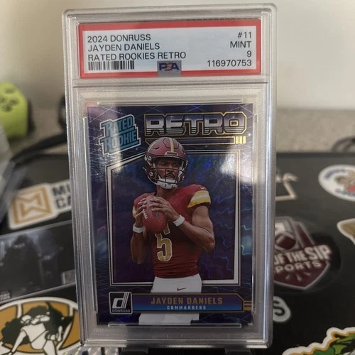 2024 Panini Donruss - Rated Rookie Retro Jayden Daniels #11 (RC)