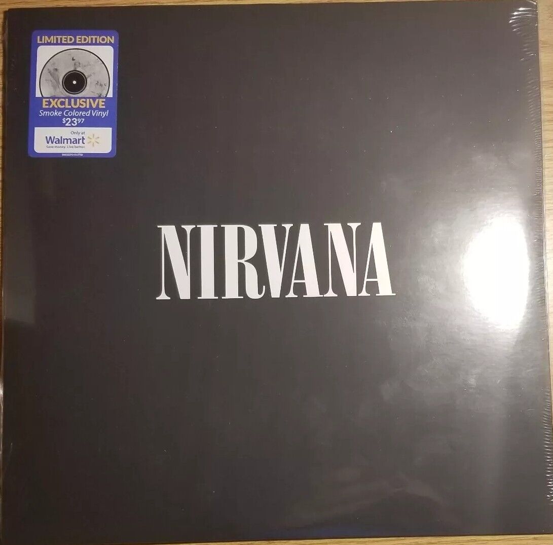 Nirvana "Self Titled" Smoke Colored Vinyl 12" Record (Walmart Exclusive) Sealed