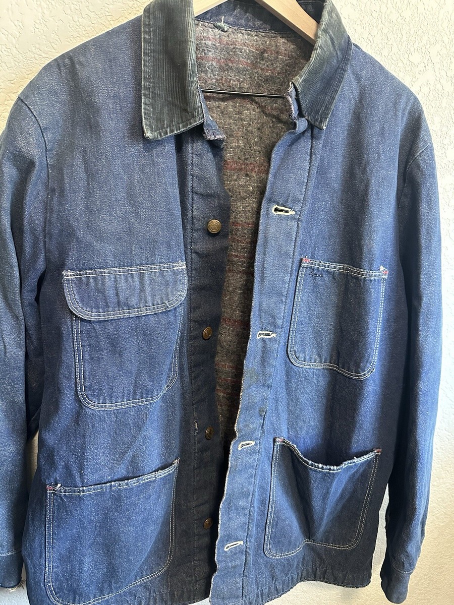 Vintage 80s Big Ben by Wrangler Denim Jacket USA Chore Coat