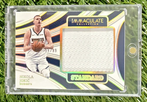 2023-24 Panini Immaculate Collection NIKOLA JOKIC Jumbo Jersey /99 Nuggets