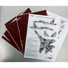 Masks digital camouflage Su-27UB Ukrainian Air Force FOXBOT FM 48-004 Scale 1:48
