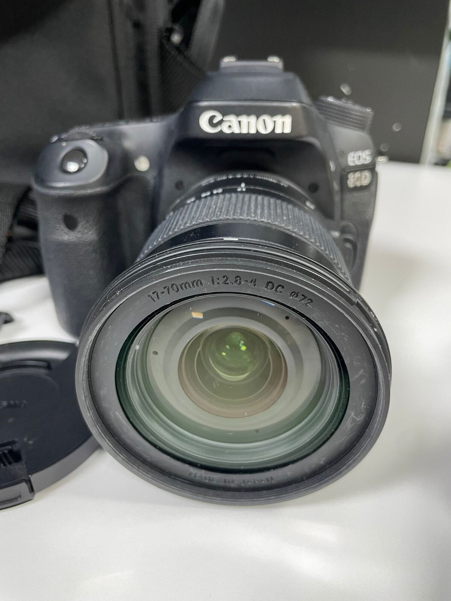 18 55mm Canon 80d Weight In Kg Canon EOS 80D Digital Camera With