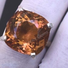 Cushion Color-Change Zultanite 925 Sterling Silver Ring Beautiful Wedding ring