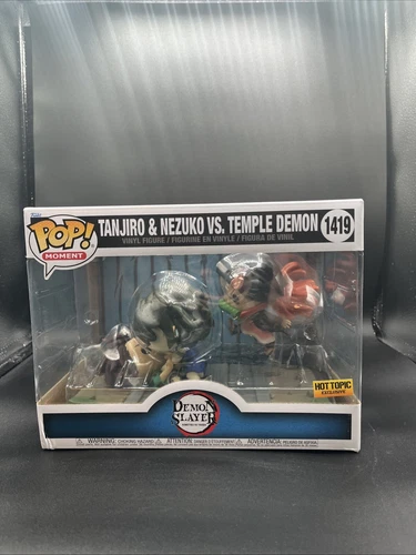 Funko Pop! Moments: Demon Slayer - Tanjiro & Nezuko vs. Temple Demon - Exclusive