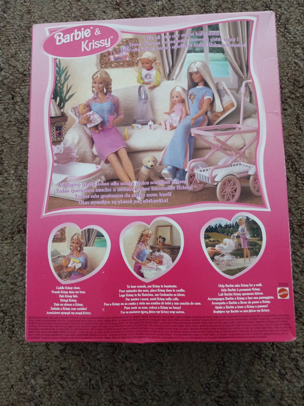 Barbie And Krissy Doll With Stroller