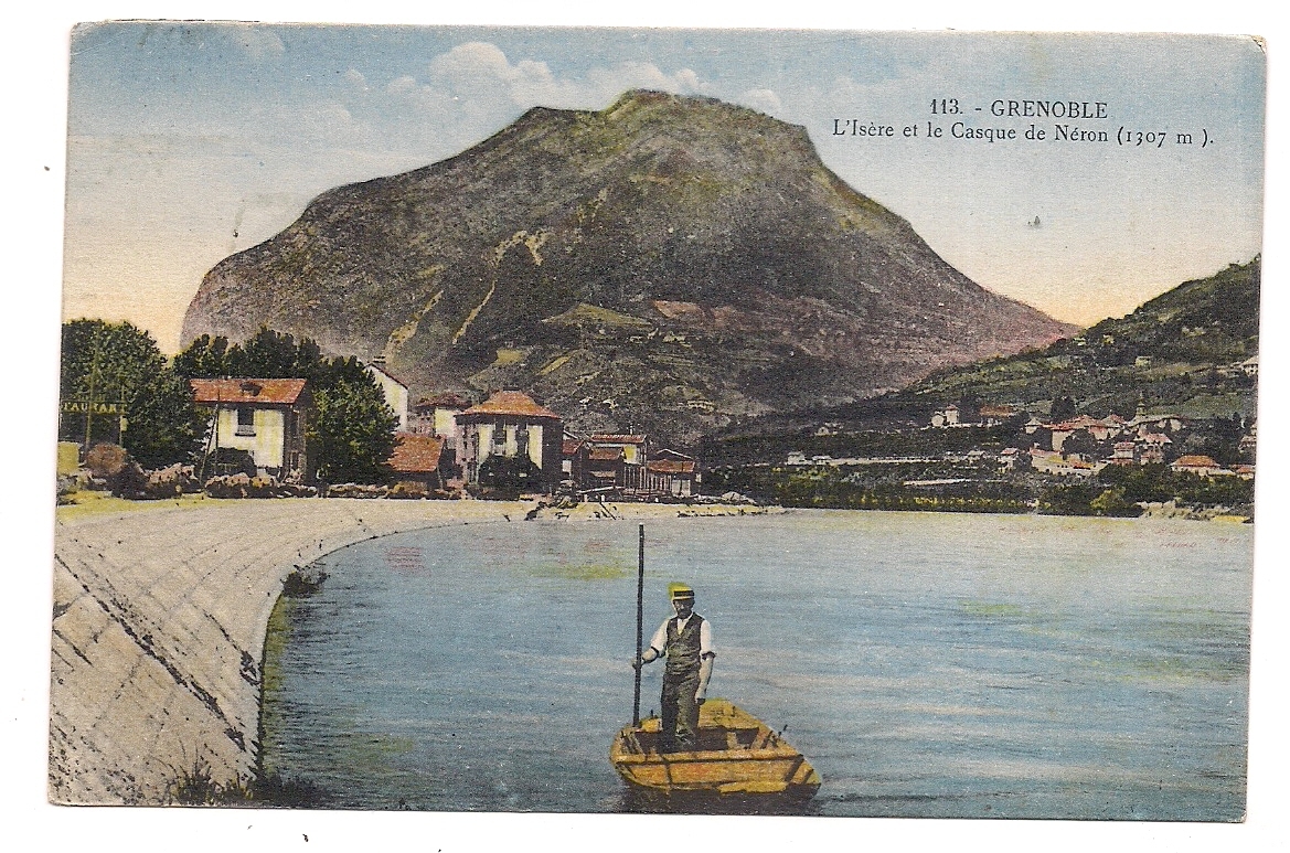 grenoble l'isère et le casque de néron