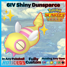 ✨ Shiny Dunsparce 6IV ✨ Pokemon Scarlet & Violet 🚀 Fast 🚀