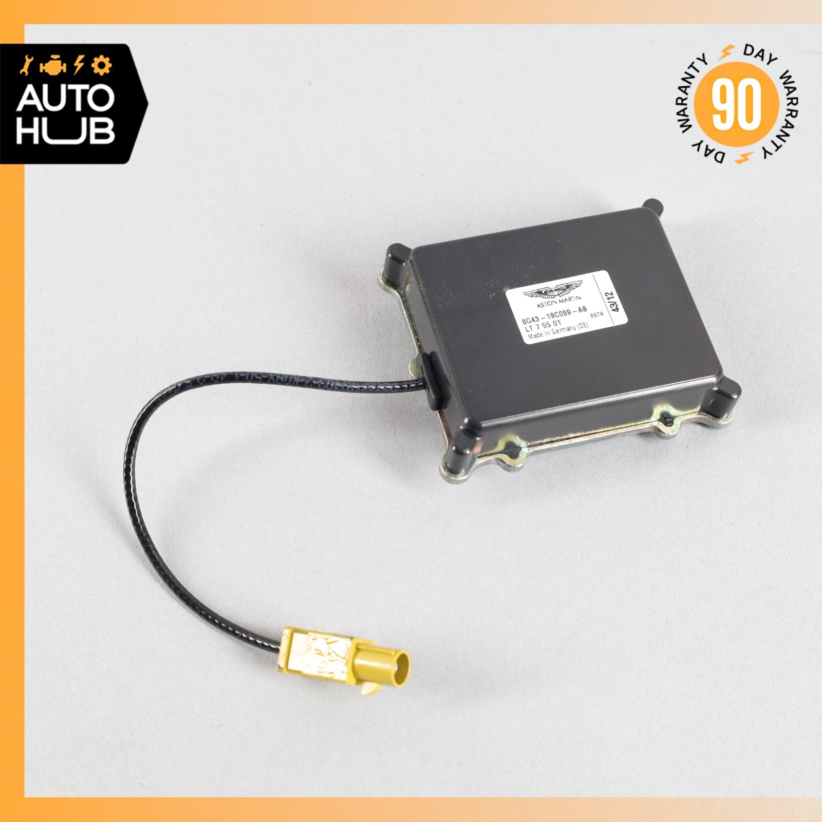 2014 Aston Martin DB9 SDARS Antenna 8G4319C089AB OEM 35k