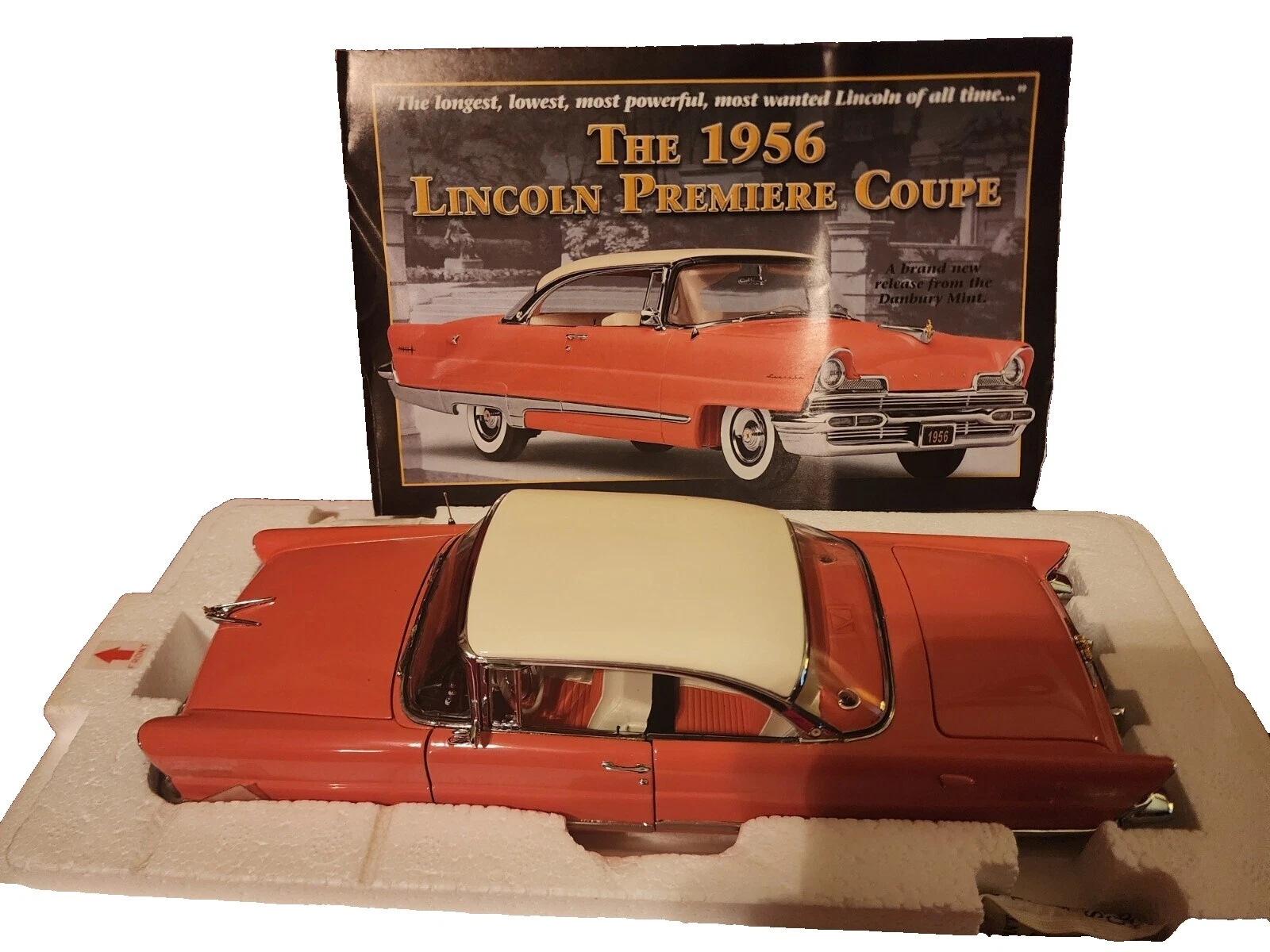 Danbury Mint Lincoln Contemporary Manufacture Diecast Cars