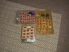 Stampin UP Antique Upper, Lower and Numbers with Ink 1997-1998