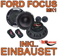 Ford Focus MK1 - Renegade 2-WEGE Frontsystem Lautsprecher Boxen Set Hinten Neu