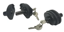 Set of 2 Keyed Alike Trigger Gun Locks Safety Universal Firearms Pistol Shotgun