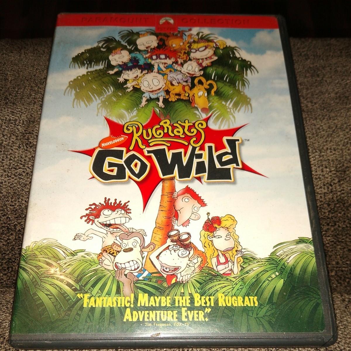 Rugrats Go Wild (DVD, 2003, Includes Both Full Frame Widescreen