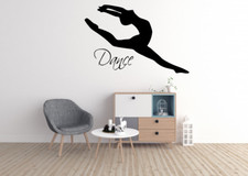 Dance Dancer Quote Words Transfer Wall Art Sticker Decal Decor O94
