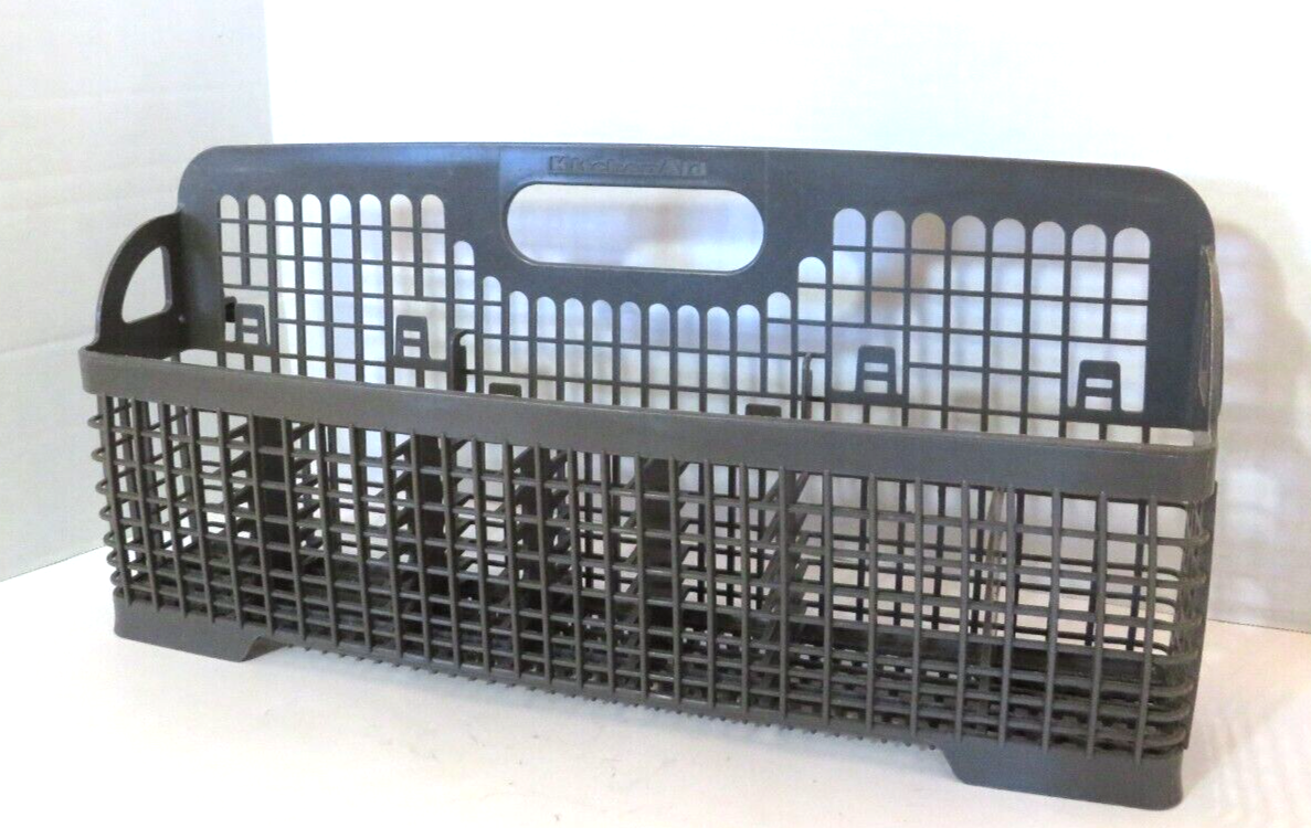 KitchenAid 19 Inch Gray Silverware Basket for Dishwasher Model 8531233 WP8531233 P7972-image