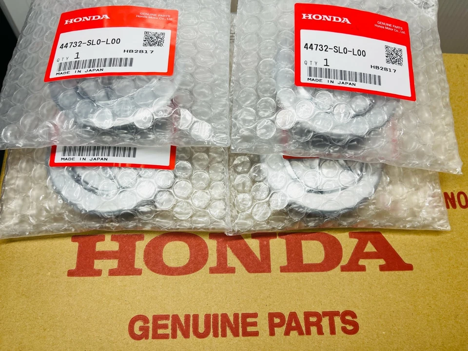 HONDA ACURA 正品原始设备制造商 NSX R 银色车轮中心盖 4 件套 ☆ 44732-SL0-L00 ☆ — 第 2/4 张图片