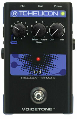 TC-Helicon VoiceTone H1 Single-Button Intelligent Vocal Harmony well packed
