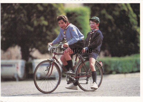 SCOUT - AGESCI - Fot.Mario Rebeschini - Frase di Baden Powell (17) - 2 in  bici | eBay