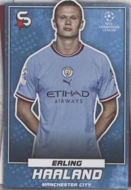 2022-23 Topps UEFA Club Competitions Superstars - Erling Haaland