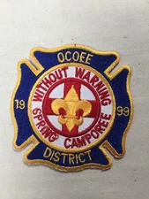 1999 Cherokee Area Council Ocoee Dist Spring Camporee BSA Activity Patch