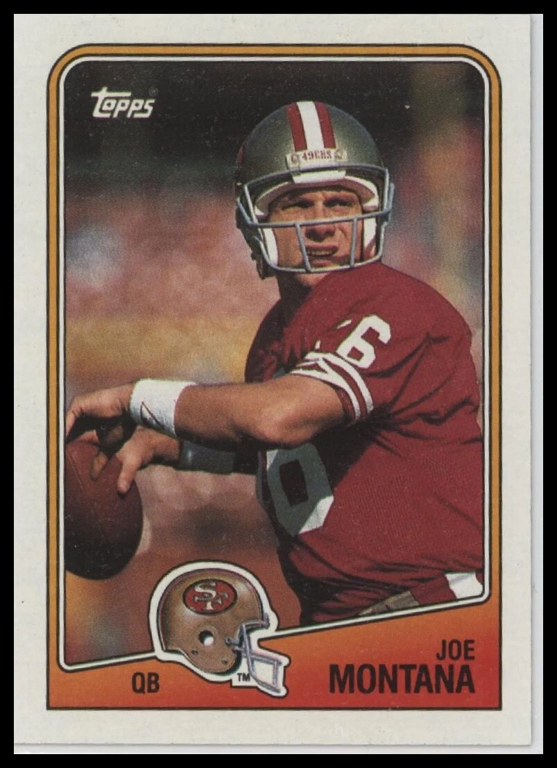 1988 Topps HoF #38 Joe Montana