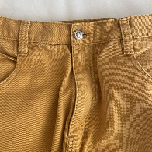 Vintage Y2K Southpole Baggy Skater Grunge Jeans VTG Mens Size 34 32x30 Mustard - Picture 2 of 16
