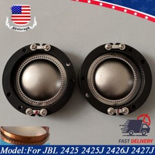 2PCS For Altec Lansing 604 802 806 808 902 908 Drivers Diaphragm CCAR Wire 1.75"