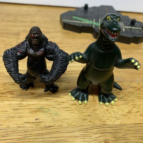 2005 Vintage Xonex Godzilla Movie Archive PVC Figurine King Kong Battle Damage - Picture 2 of 9