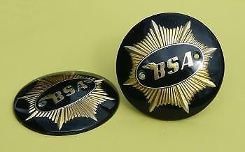 Tank Badges, BSA Gold Star, Black, 65-8228 - Picture 2 of 6