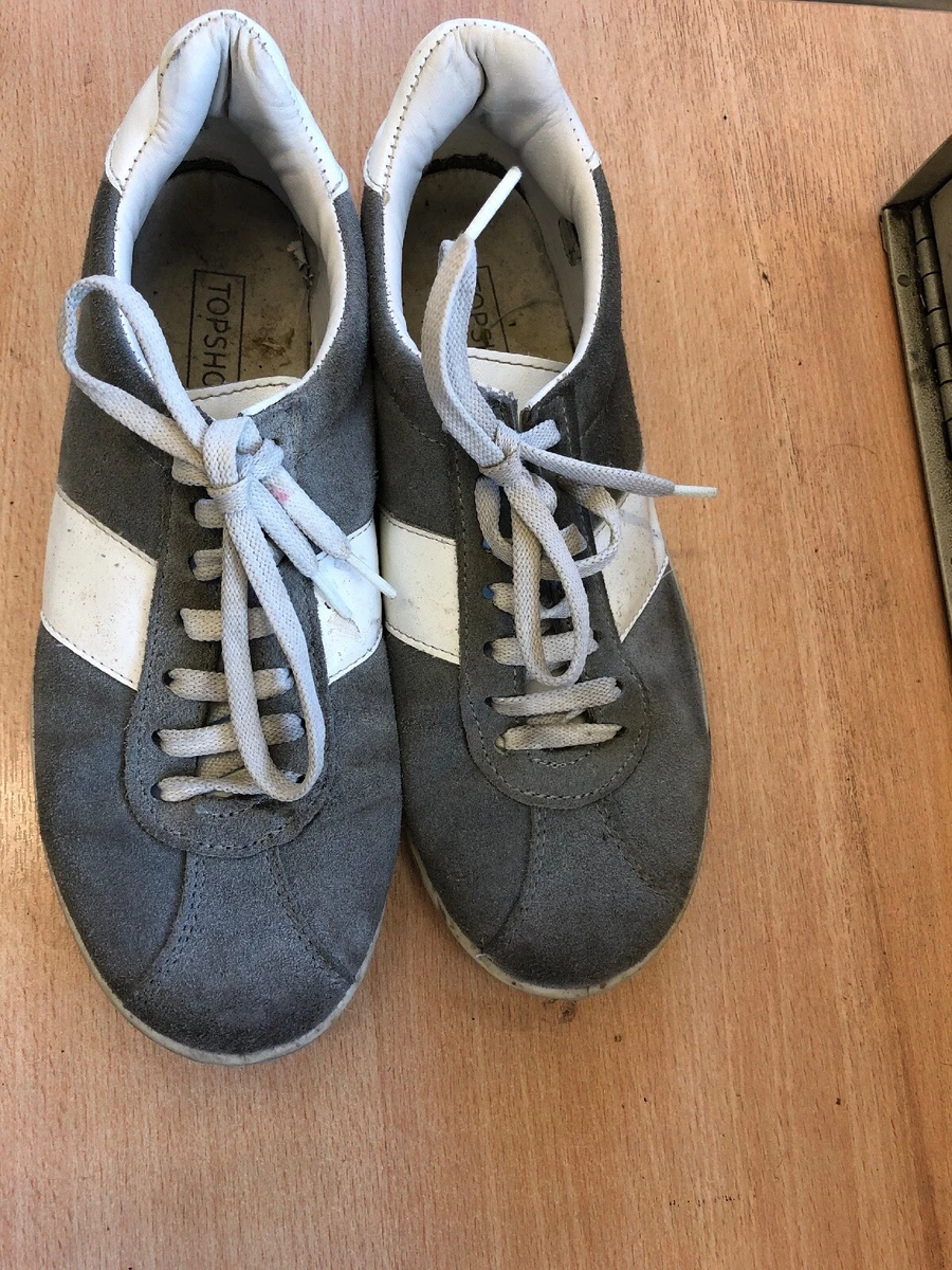 Topshop grey best sale trainers