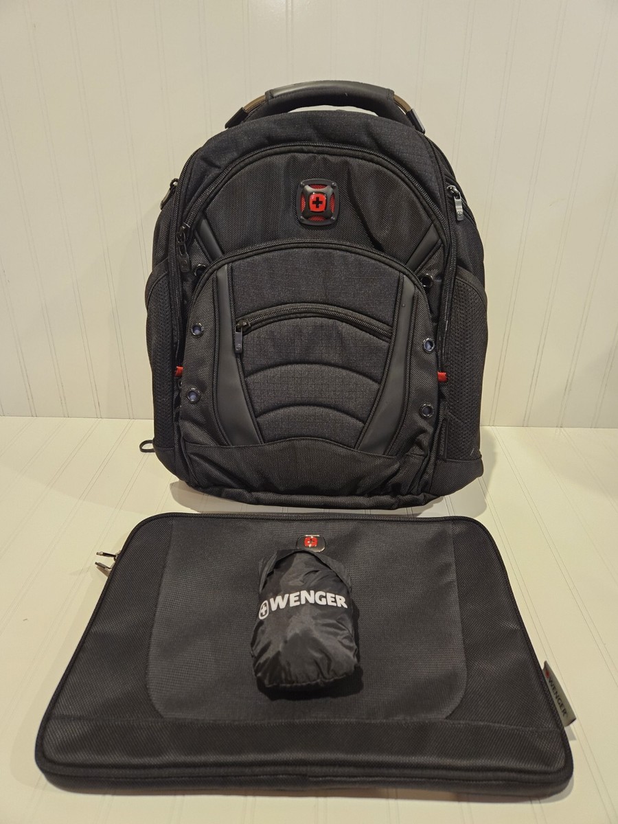 SwissGear Wegner Synergy Ballostic Laptop Backpack, Laptop Sleeve