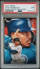 2022 Topps Game Within The Game Paul Jennis Julio Rodriguez PSA 9 Rookie RC