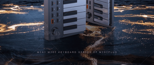 MiDiPLUS TINY + 32 Key Mini Strike Pad Electric Sound Controller MIDI Keyboard - Picture 3 of 14