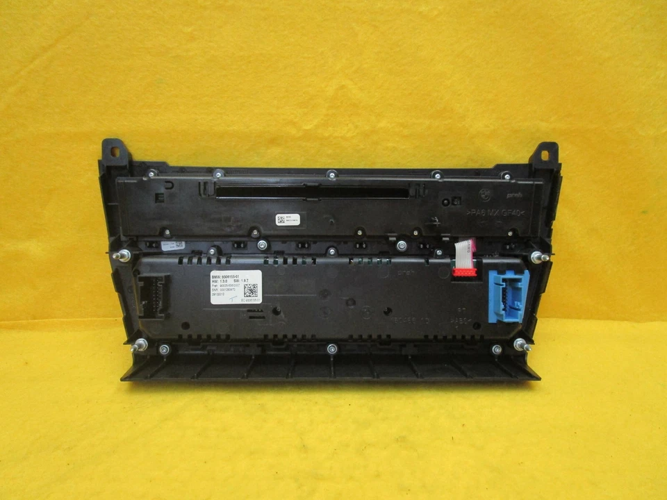 Interruptor de control climático temperatura calor aire acondicionado BMW 528i 13 2013 PN 9306155-01 Foto 4 de 4