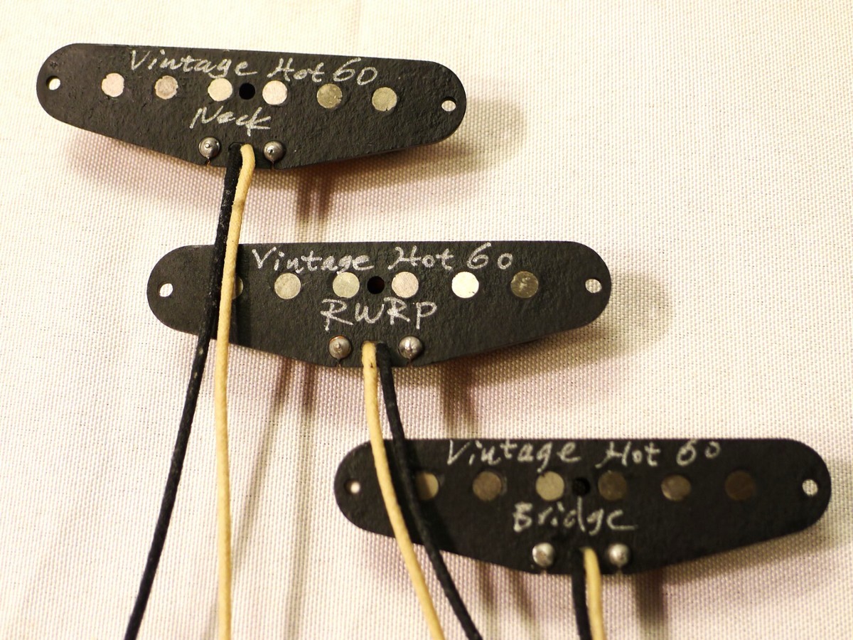 Sets Alnico 2 Single Coil Vintage Hot 60 Pickups for Left Hand