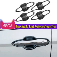 For Toyota Camry 2018-2023 Black Exterior Door Bowl Cover Overlay Trim Protector