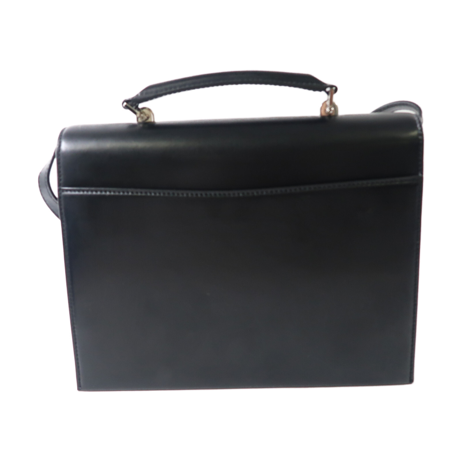 Borsa da lavoro SAINT LAURENT YSL SHW borsa a 2 vie MAWG A00065 Babylon pelle nera